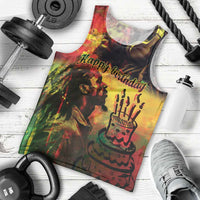 Happy Birthday King of Reggae Men Tank Top - Wonder Print Shop
