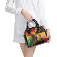 Happy Birthday King of Reggae Shoulder Handbag
