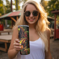 Happy Birthday King of Reggae Skinny Tumbler - Wonder Print Shop