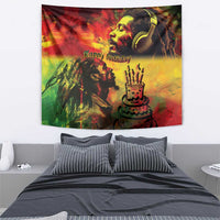 Happy Birthday King of Reggae Tapestry - Wonder Print Shop