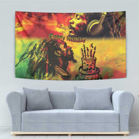 Happy Birthday King of Reggae Tapestry - Wonder Print Shop