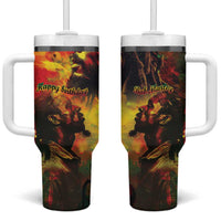 Happy Birthday King of Reggae Tumbler With Handle - Wonder Print Shop