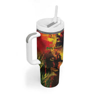 Happy Birthday King of Reggae Tumbler With Handle - Wonder Print Shop