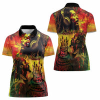 Happy Birthday King of Reggae Women Polo Shirt - Wonder Print Shop
