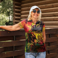 Happy Birthday King of Reggae Women Polo Shirt - Wonder Print Shop