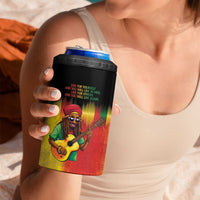 Honoring Reggae Legend Bob Birthday 4 in 1 Can Cooler Tumbler LT9 - Wonder Print Shop