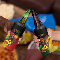 Honoring Reggae Legend Bob Birthday 4 in 1 Can Cooler Tumbler LT9 - Wonder Print Shop