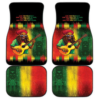 Honoring Reggae Legend Bob Birthday Car Mats LT9 - Wonder Print Shop