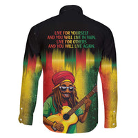 Honoring Reggae Legend Bob Birthday Family Matching Summer Maxi Dress and Hawaiian Shirt - Wonder Print Shop