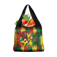 Honoring Reggae Legend Bob Birthday Grocery Bag