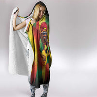 Honoring Reggae Legend Bob Birthday Hooded Blanket