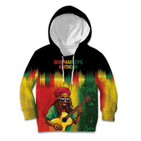 Honoring Reggae Legend Bob Birthday Kid Hoodie - Wonder Print Shop