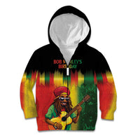 Honoring Reggae Legend Bob Birthday Kid Hoodie - Wonder Print Shop