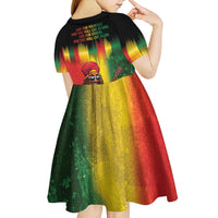Honoring Reggae Legend Bob Birthday Kid Short Sleeve Dress - Wonder Print Shop