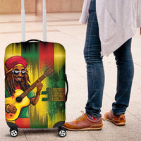 Honoring Reggae Legend Bob Birthday Luggage Cover - Wonder Print Shop