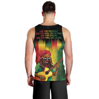 Honoring Reggae Legend Bob Birthday Men Tank Top - Wonder Print Shop