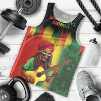 Honoring Reggae Legend Bob Birthday Men Tank Top - Wonder Print Shop