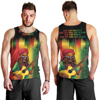 Honoring Reggae Legend Bob Birthday Men Tank Top - Wonder Print Shop
