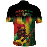 Honoring Reggae Legend Bob Birthday Polo Shirt - Wonder Print Shop