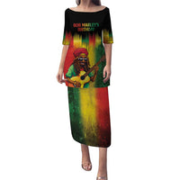 Honoring Reggae Legend Bob Birthday Puletasi - Wonder Print Shop