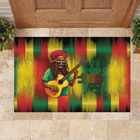 Honoring Reggae Legend Bob Birthday Rubber Doormat - Wonder Print Shop