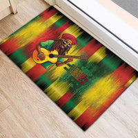 Honoring Reggae Legend Bob Birthday Rubber Doormat - Wonder Print Shop