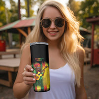 Honoring Reggae Legend Bob Birthday Skinny Tumbler - Wonder Print Shop