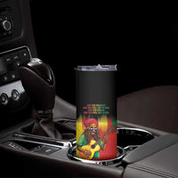Honoring Reggae Legend Bob Birthday Skinny Tumbler - Wonder Print Shop