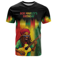 Honoring Reggae Legend Bob Birthday T Shirt - Wonder Print Shop