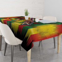 Honoring Reggae Legend Bob Birthday Tablecloth - Wonder Print Shop