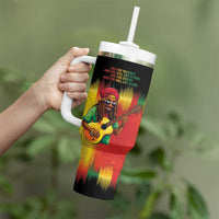Honoring Reggae Legend Bob Birthday Tumbler With Handle - Wonder Print Shop
