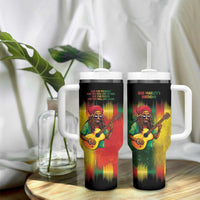 Honoring Reggae Legend Bob Birthday Tumbler With Handle - Wonder Print Shop