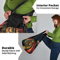 Jamaica Rastafarian Lion One Love Grocery Bag