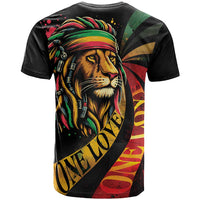 Jamaica Rastafarian Lion One Love T Shirt - Wonder Print Shop