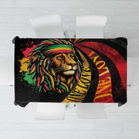 Jamaica Rastafarian Lion One Love Tablecloth - Wonder Print Shop