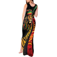 Jamaica Rastafarian Lion One Love Tank Maxi Dress - Wonder Print Shop