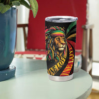 Jamaica Rastafarian Lion One Love Tumbler Cup - Wonder Print Shop
