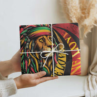 Jamaica Rastafarian Lion One Love Wrapping Paper Rastafarian Lion One Love - Wonder Print Shop
