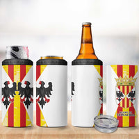 Kingdom of Trinacria 4 in 1 Can Cooler Tumbler Est 1282 Animus Tuus Dominus LT9 - Wonder Print Shop