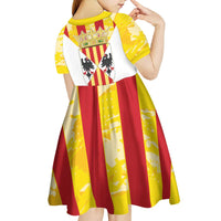 Kingdom of Trinacria Kid Short Sleeve Dress Est 1282 Animus Tuus Dominus - Wonder Print Shop