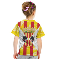 Kingdom of Trinacria Kid T Shirt Est 1282 Animus Tuus Dominus - Wonder Print Shop
