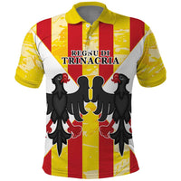 Kingdom of Trinacria Polo Shirt Est 1282 Animus Tuus Dominus - Wonder Print Shop