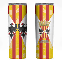 Kingdom of Trinacria Skinny Tumbler Est 1282 Animus Tuus Dominus - Wonder Print Shop