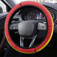 Kingdom of Trinacria Steering Wheel Cover Est 1282 Animus Tuus Dominus - Wonder Print Shop