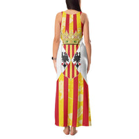 Kingdom of Trinacria Tank Maxi Dress Est 1282 Animus Tuus Dominus - Wonder Print Shop