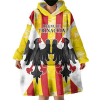 Kingdom of Trinacria Wearable Blanket Hoodie Est 1282 Animus Tuus Dominus - Wonder Print Shop