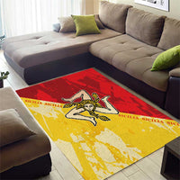 La Bandiera Regione Siciliana Area Rug LT9 - Wonder Print Shop