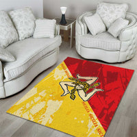 La Bandiera Regione Siciliana Area Rug LT9 - Wonder Print Shop