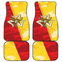 La Bandiera Regione Siciliana Car Mats LT9 - Wonder Print Shop