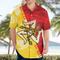 La Bandiera Regione Siciliana Hawaiian Shirt - Wonder Print Shop